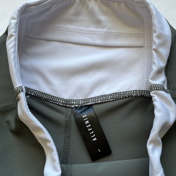 ALL FENIX Cora Khaki Mesh Legging - Picture 8 of 14